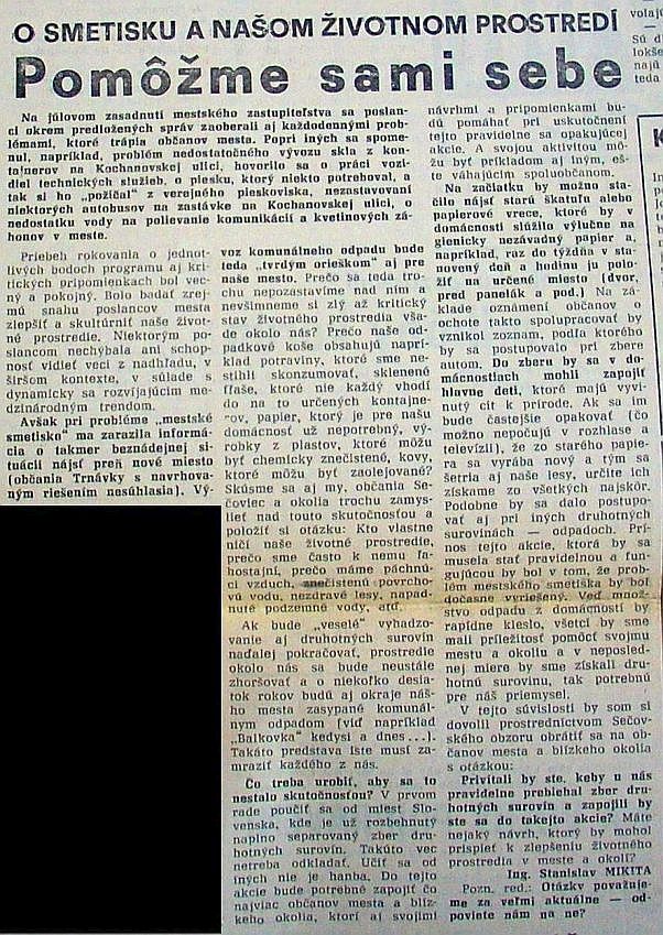 Sečovský obzor č. 4,  6. IX. 1994